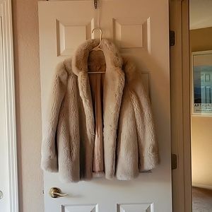Vintage Fur Car Coat